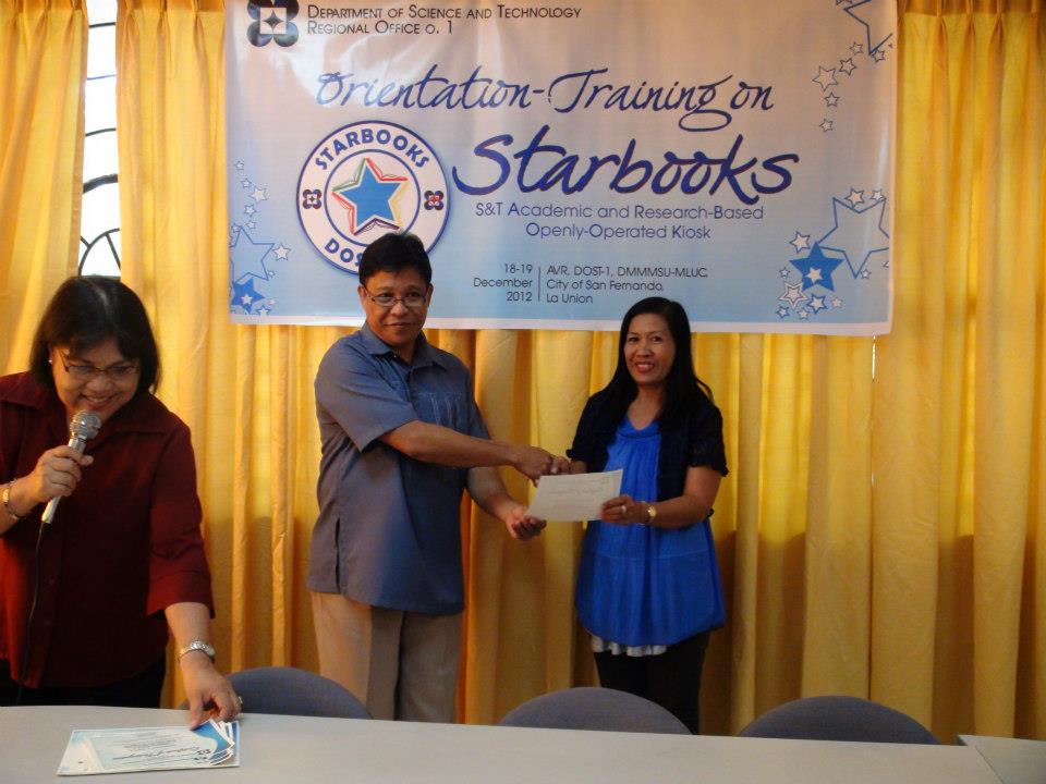 Orientation/Training and Installation of STARBOOKS, December 18-19, 2012 photo 4
