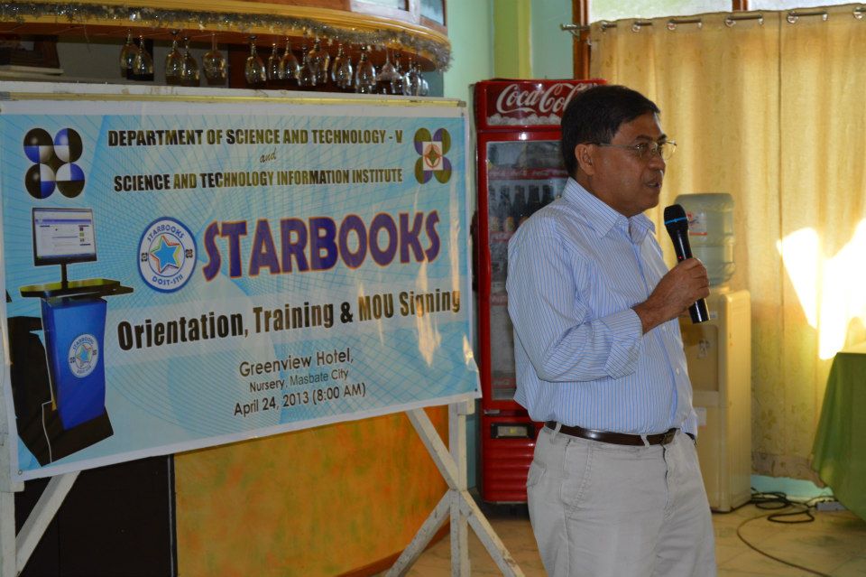 Orientation/Training, MOU Signing, Awarding and Launching of STARBOOKS - April 24, 2013 photo 7