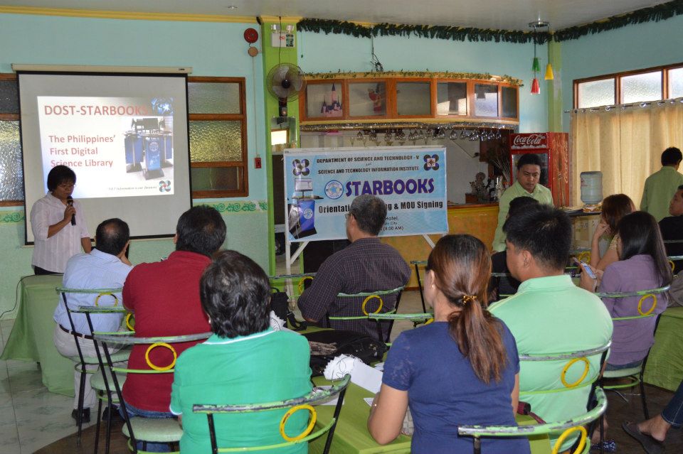 Orientation/Training, MOU Signing, Awarding and Launching of STARBOOKS - April 24, 2013 photo 25