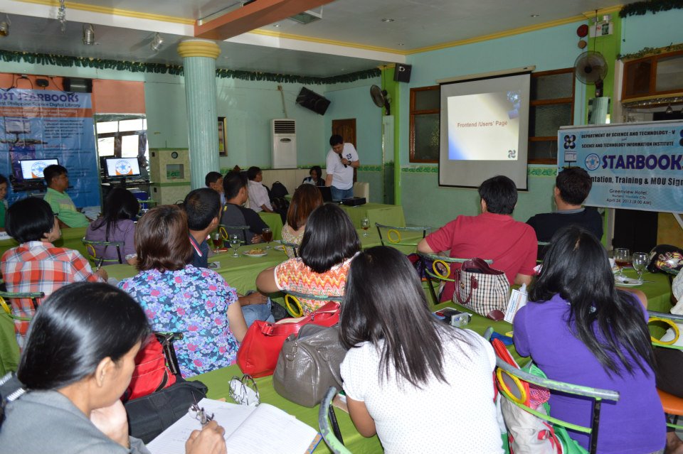 Orientation/Training, MOU Signing, Awarding and Launching of STARBOOKS - April 24, 2013 photo 32