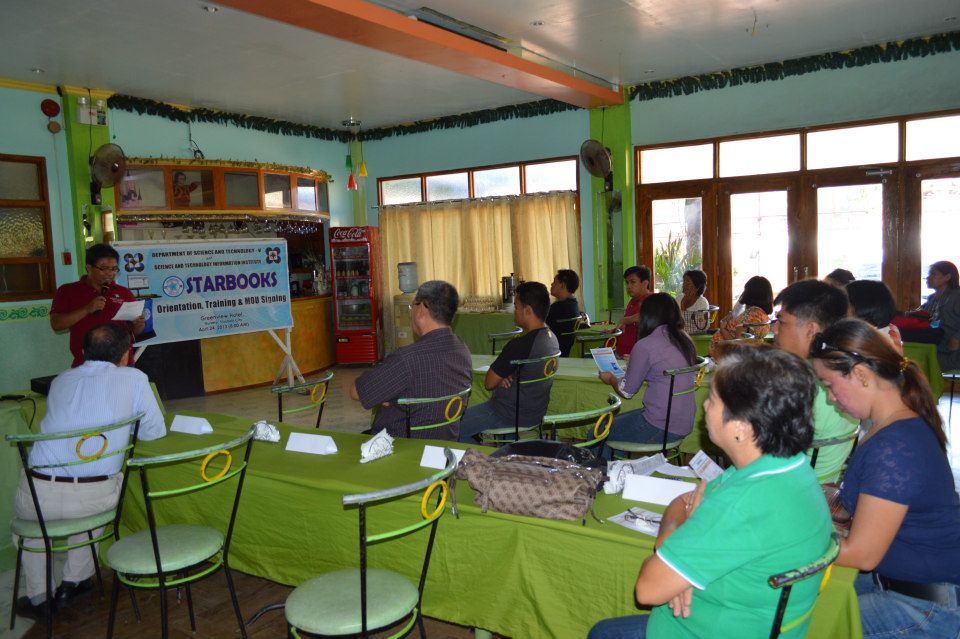 Orientation/Training, MOU Signing, Awarding and Launching of STARBOOKS - April 24, 2013 photo 63